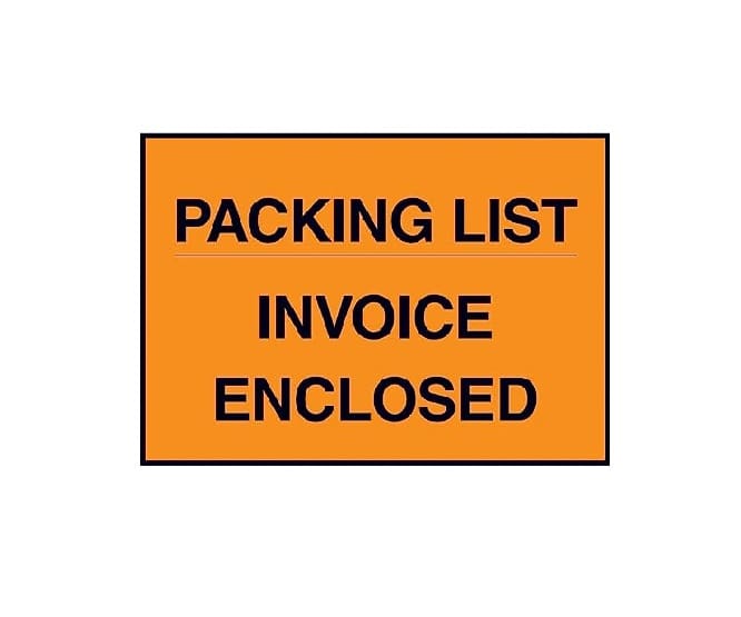 Invoice/Packing List Pouch