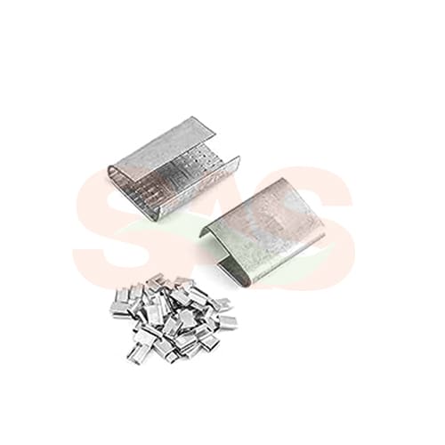 Steel strap clips