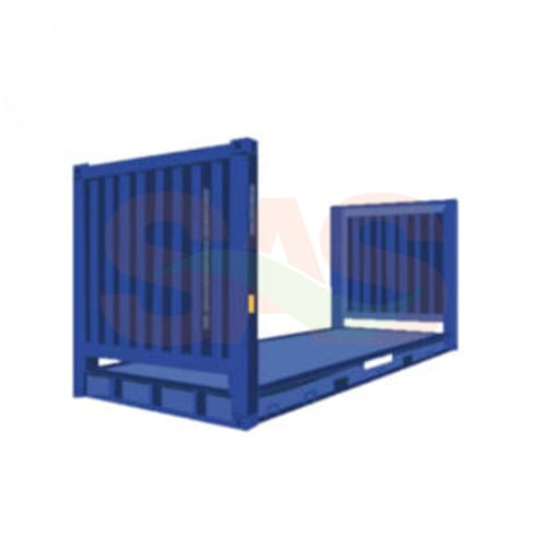 New/Used 20’ ISO flat rack shipping containers